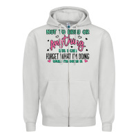 Dove Grey not to brag or anything but i can forget what im d Zipper Hoodie - MaliasSmallBusiness