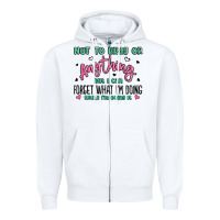White not to brag or anything but i can forget what im d Zipper Hoodie - MaliasSmallBusiness