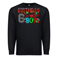 Black birthday boy 6 Premium Sweatshirt - BundleAndBundleShop
