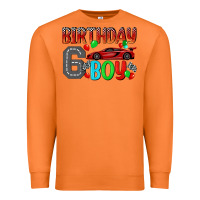 Carrot birthday boy 6 Premium Sweatshirt - BundleAndBundleShop