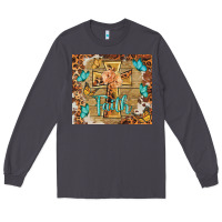 Smoke faith cross Long Sleeve Tee - BarkalooDesign