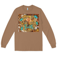 Toasted Coconut faith cross Long Sleeve Tee - BarkalooDesign