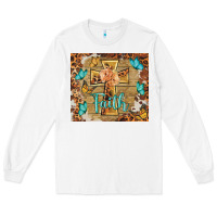 White faith cross Long Sleeve Tee - BarkalooDesign