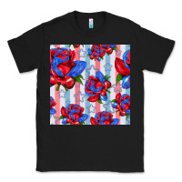 Black patriotic roses Classic Tee - BundleAndBundleShop