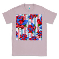 Lilac patriotic roses Classic Tee - BundleAndBundleShop