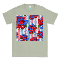 Matcha patriotic roses Classic Tee - BundleAndBundleShop