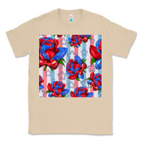 Mushroom patriotic roses Classic Tee - BundleAndBundleShop