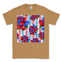 Toasted Coconut patriotic roses Classic Tee - BundleAndBundleShop