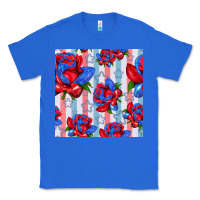 True Royal patriotic roses Classic Tee - BundleAndBundleShop