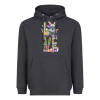 Smoke Love Easter Nurse Heavyweight Hoodie - BundleAndBundleShop