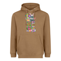 Toasted Coconut Love Easter Nurse Heavyweight Hoodie - BundleAndBundleShop