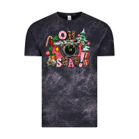 Cloud Black christmas oh snap Vintage Tee - AdoDesignShop