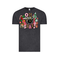 Vintage Black christmas oh snap Vintage Tee - AdoDesignShop