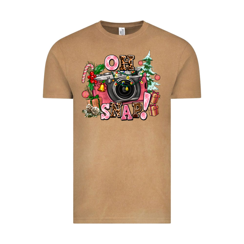 Christmas Oh Snap Vintage Tee by AdoDesignShop | Teevron