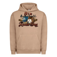Pigment Burro It's a Baseball kinda day Urban Hoodie - HowdyJamesFarm