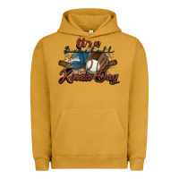Pigment Peanut Butter It's a Baseball kinda day Urban Hoodie - HowdyJamesFarm