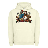 Pigment Pistachio It's a Baseball kinda day Urban Hoodie - HowdyJamesFarm