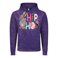 Cloud Purple Easter Day Hip hop bunny Vintage Hoodie - OliviaCreatesArt