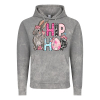 Cloud Rock Easter Day Hip hop bunny Vintage Hoodie - OliviaCreatesArt