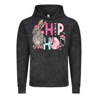 Vintage Black Easter Day Hip hop bunny Vintage Hoodie - OliviaCreatesArt