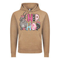 Vintage Coffee Easter Day Hip hop bunny Vintage Hoodie - OliviaCreatesArt