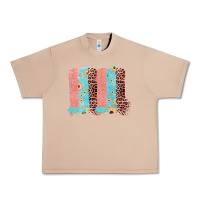 Burro Sunflower Leopard Jute Pattern Brushstrokes Urban Heavy Tee - Bettercallsaul