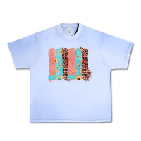Grape Ice Sunflower Leopard Jute Pattern Brushstrokes Urban Heavy Tee - Bettercallsaul