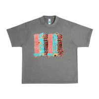 Tornado Sunflower Leopard Jute Pattern Brushstrokes Urban Heavy Tee - Bettercallsaul