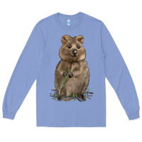 Colony Blue Quokka Long Sleeve Tee - LillyAllenDesigns