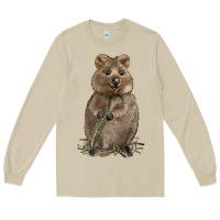 Mushroom Quokka Long Sleeve Tee - LillyAllenDesigns