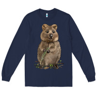 Navy Quokka Long Sleeve Tee - LillyAllenDesigns