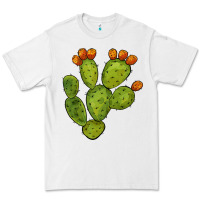 White cactus Premium Tee - BarkalooDesign