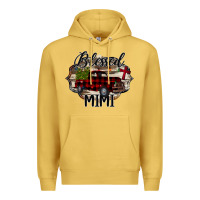 Antique Gold Blessed Mimi Christmas Truck Premium Hoodie - Bettercallsaul