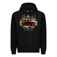 Black Blessed Mimi Christmas Truck Premium Hoodie - Bettercallsaul