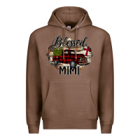 Chestnut Blessed Mimi Christmas Truck Premium Hoodie - Bettercallsaul