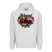 Dove Grey Blessed Mimi Christmas Truck Premium Hoodie - Bettercallsaul