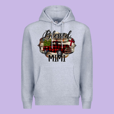 Blessed Mimi Christmas Truck Premium Hoodie Designed By Bettercallsaul