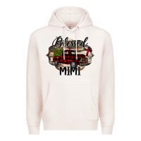 Pale Pink Blessed Mimi Christmas Truck Premium Hoodie - Bettercallsaul