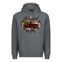 Rock Blessed Mimi Christmas Truck Premium Hoodie - Bettercallsaul