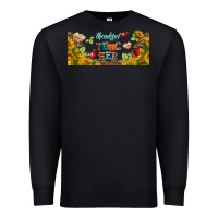 Black thankful teacher fall libbey glass Premium Sweatshirt - BundleAndBundleShop