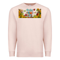Pale Pink thankful teacher fall libbey glass Premium Sweatshirt - BundleAndBundleShop