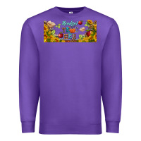 Purple thankful teacher fall libbey glass Premium Sweatshirt - BundleAndBundleShop