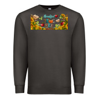 Smoke thankful teacher fall libbey glass Premium Sweatshirt - BundleAndBundleShop