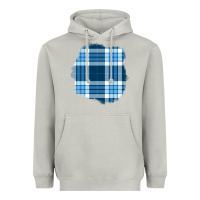 Moon Dust Winter Tartan Patch Heavyweight Hoodie - BundleAndBundleShop