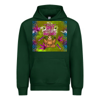 Forest Green inhale the good shit exhale the bad bullshit Urban Hoodie - TumblerDesignByShophia