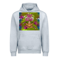 Heather Grey inhale the good shit exhale the bad bullshit Urban Hoodie - TumblerDesignByShophia