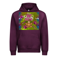 Mauve Wine inhale the good shit exhale the bad bullshit Urban Hoodie - TumblerDesignByShophia