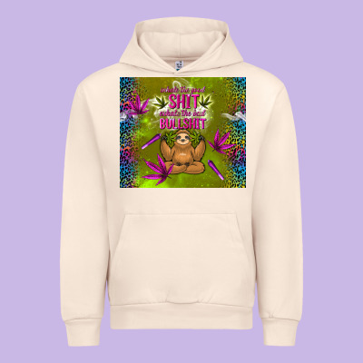 Inhale The Good Shit Exhale The Bad Bullshit Urban Hoodie Designed By Tumblerdesignbyshophia