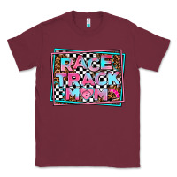 Burgundy race track mom Classic Tee - AdoDesignShop