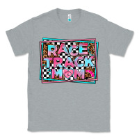 Heather Grey race track mom Classic Tee - AdoDesignShop